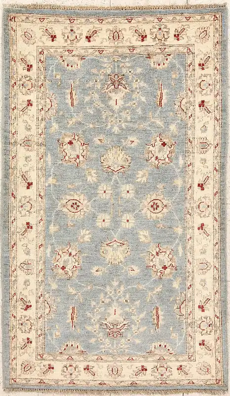 Ziegler wool carpet, handmade, 145x87cm