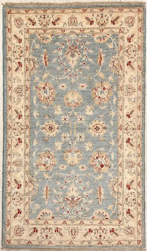 Ziegler wool carpet, handmade, 144x84cm