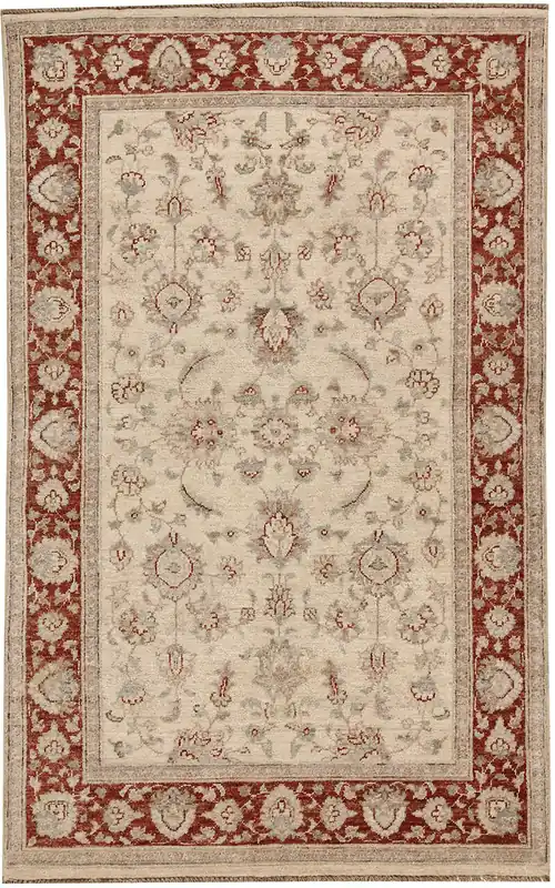 Tappeto Ziegler in Lana, fatto a mano, 182x116cm