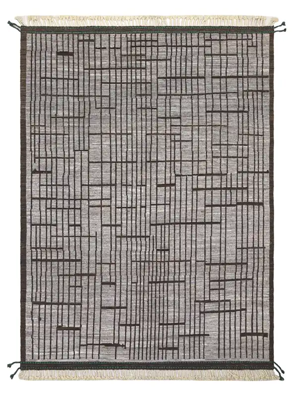 Tappeto design moderno multicolore, fatto a mano 383x295cm