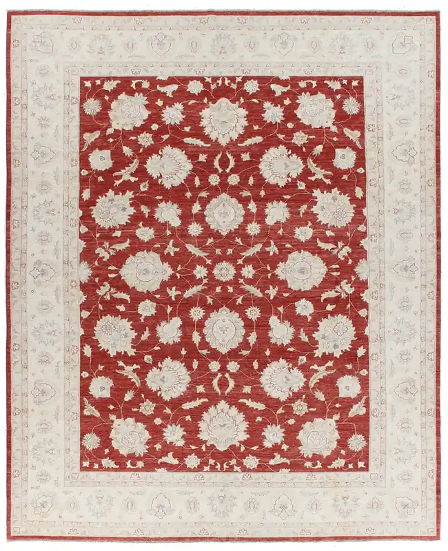 Tappeto Ziegler in Lana, fatto a mano, 435x350cm