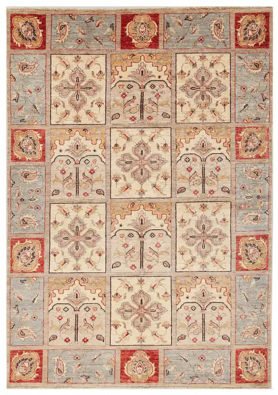 Ziegler wool carpet, handmade, 241x170cm