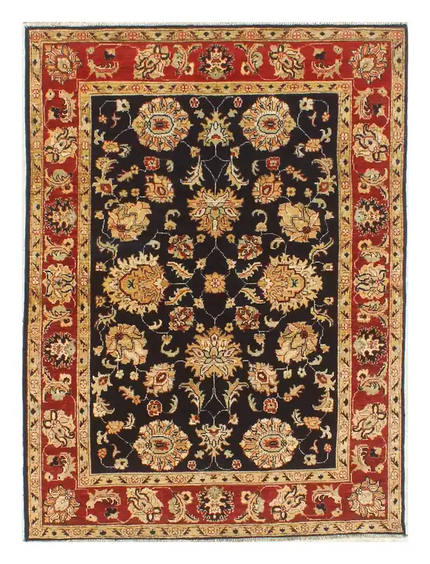 Ziegler wool carpet, handmade, 200x149cm