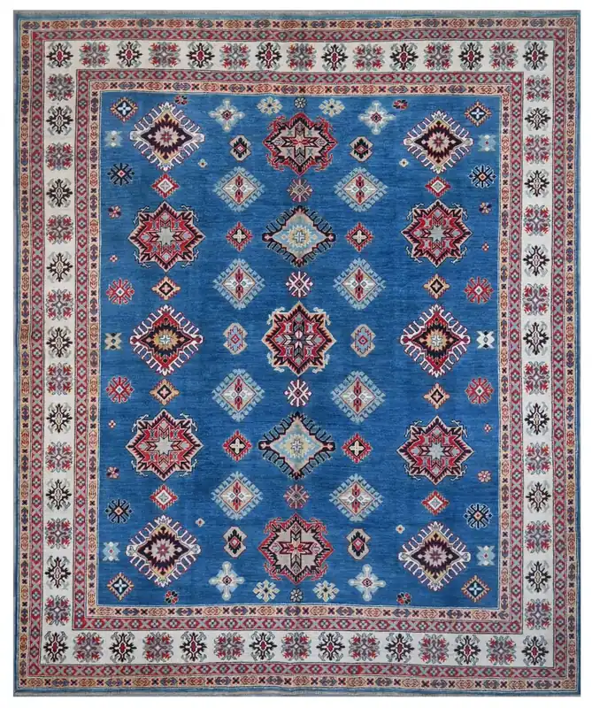 Tappeto Kazak Classico, Multicolore, fatto a mano, 300x249cm