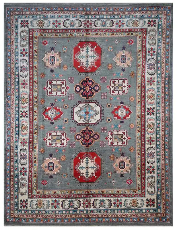 Classic Kazak carpet, Multi, handmade, 310x241cm