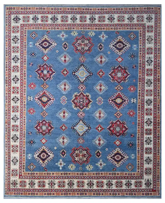 Tappeto Kazak Classico, Multicolore, fatto a mano, 294x242cm