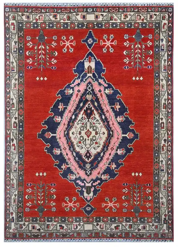 Classic Kazak carpet, Multi, handmade, 238x170cm