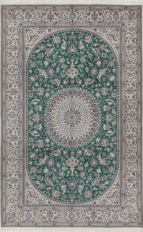 Fine Persian Nain Rug 9La 318_203 cm