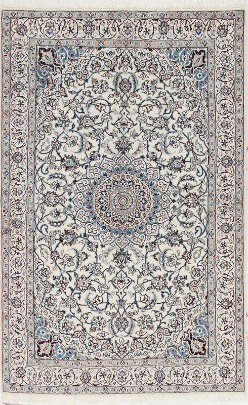 Fine Persian Nain Rug 9La 202_125 cm