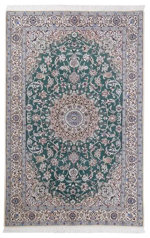 Fine Persian Nain Rug 9La 206_130 cm