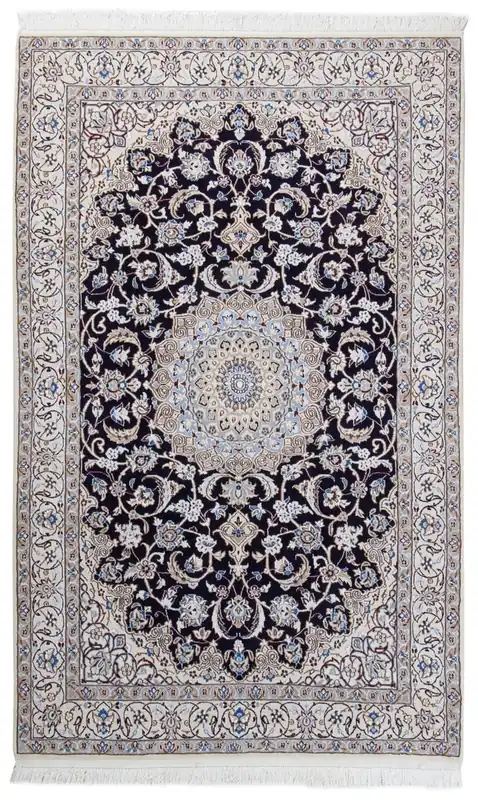 Fine Persian Nain Rug 9La 202_125 cm