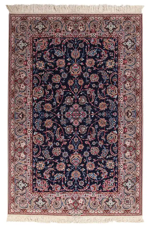 Persian Isfahan Silk & Wool Rug 230_152 cm