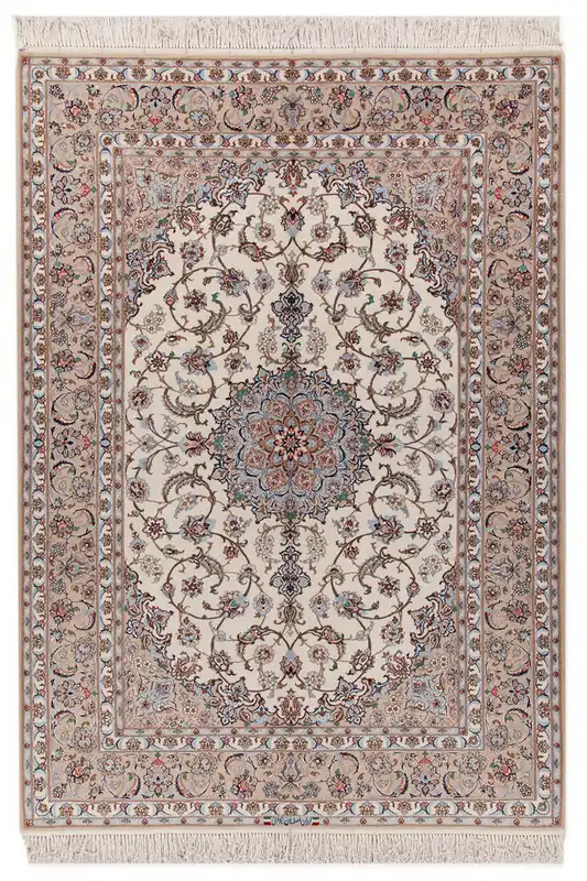 Tappeto Persiano ISFAHAN Seta/Lana 231x161cm