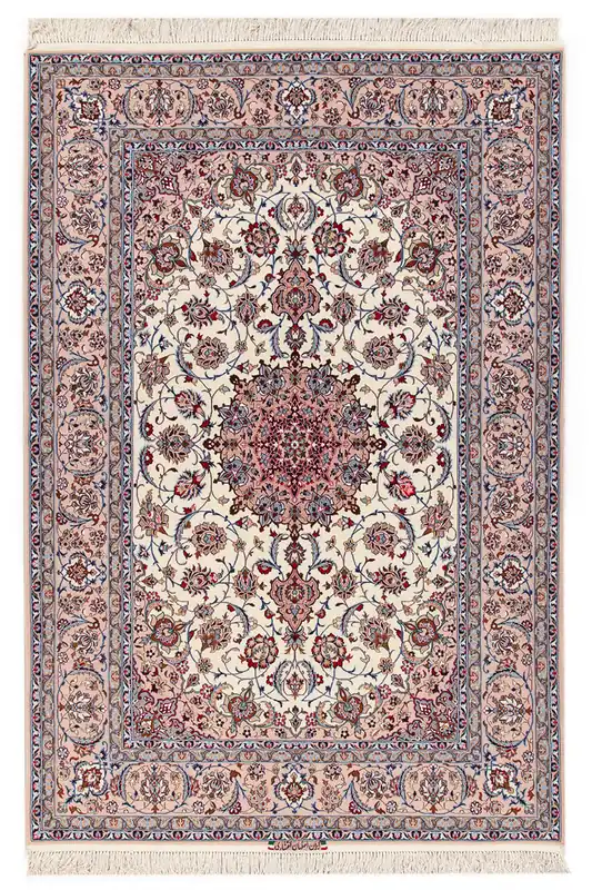 Tappeto Persiano ISFAHAN Seta/Lana 238x161cm