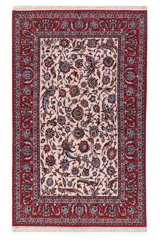 Tappeto Persiano ISFAHAN Seta/Lana 236x145cm