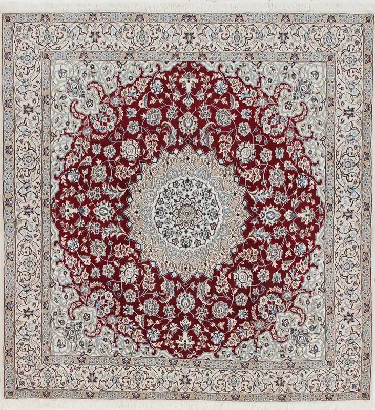 Fine Persian Nain Rug 9La 202_200 cm
