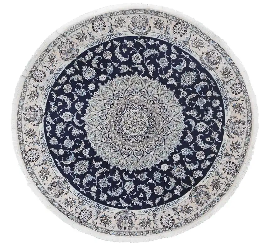 Fine Persian Nain Rug 9La 214_214 cm