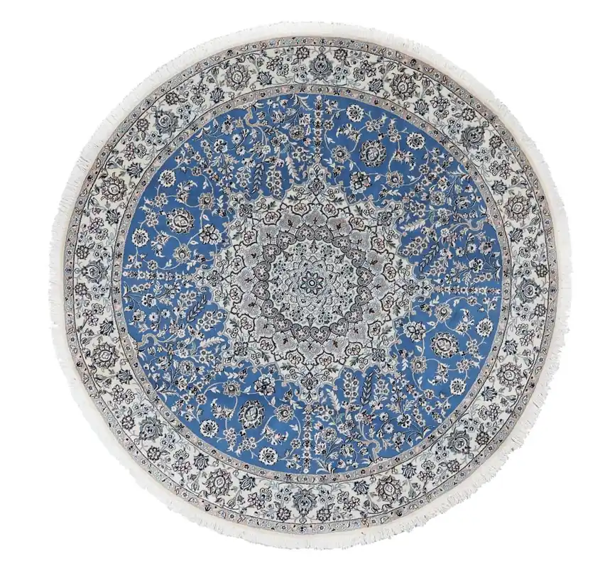 Fine Persian Nain Rug 9La 210_210 cm