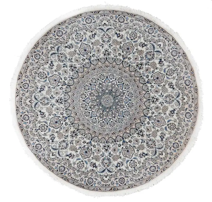 Fine Persian Nain Rug 9La 203_203 cm