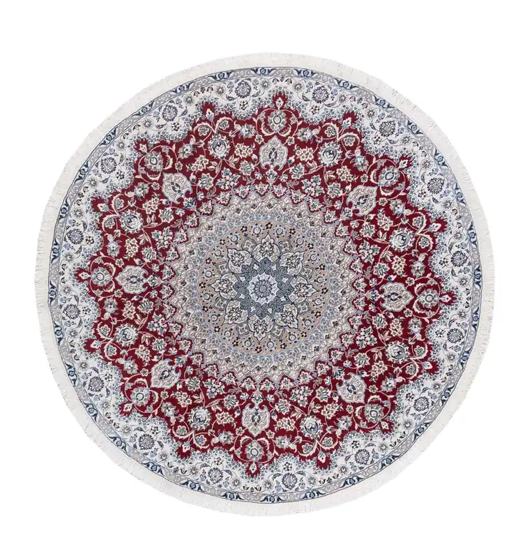 Fine Persian Nain Rug 9La 192_192 cm