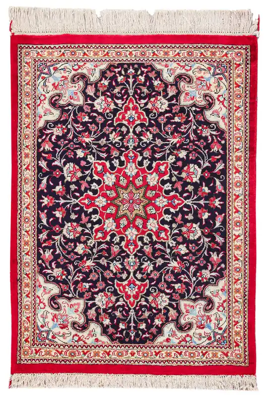Tappeto Persiano QUM in seta 71x51cm