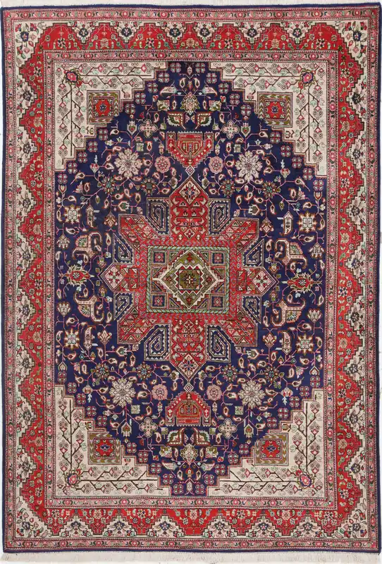 Tappeto Persiano QUM in seta 204x138cm