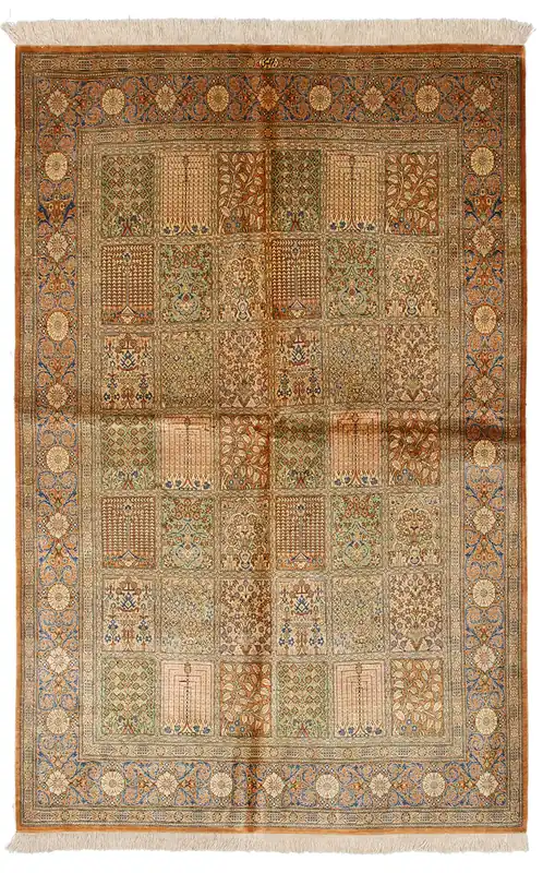 Tappeto Persiano QUM in seta 205x135cm