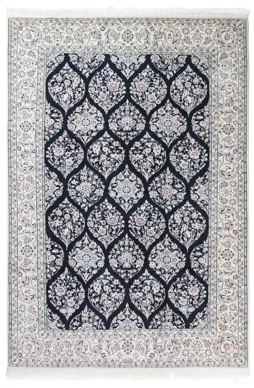 Tappeto Persiano NAIN 9L fine Blu 308x207cm