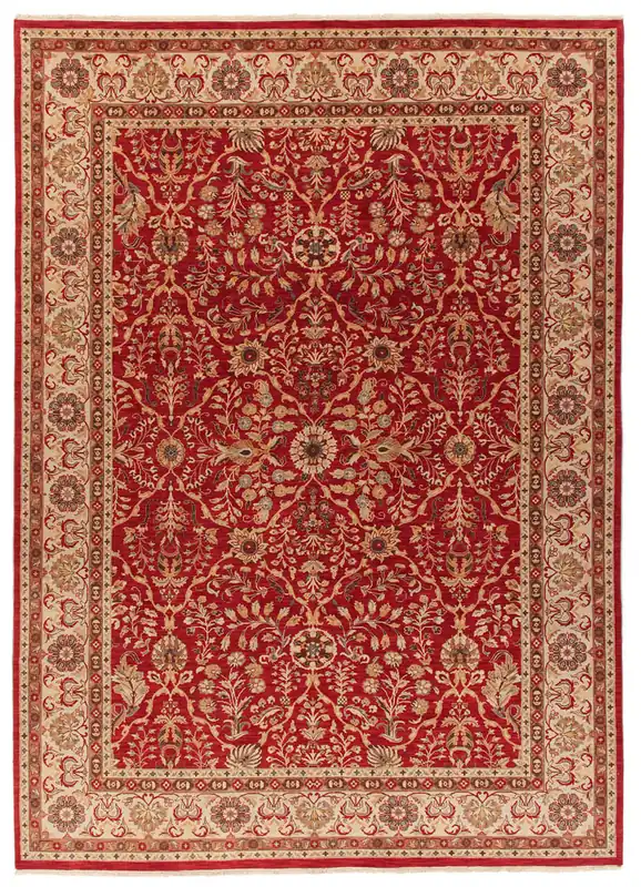 Tappeto orientale classico in lana fine, fatto a mano 300x200cm