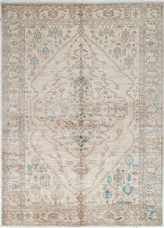 Tappeto Ziegler Decorativo floreale, fatto a mano 238x175cm