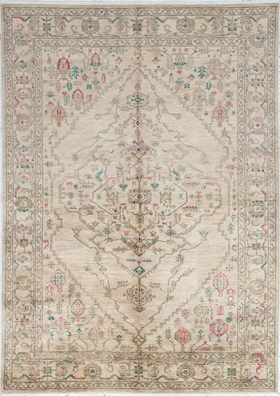 Tappeto Ziegler Decorativo floreale, fatto a mano 233x169cm