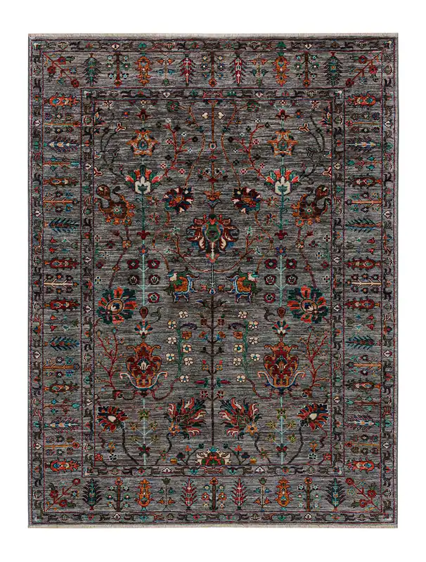 Tappeto Ziegler Decorativo floreale, fatto a mano 206x153cm