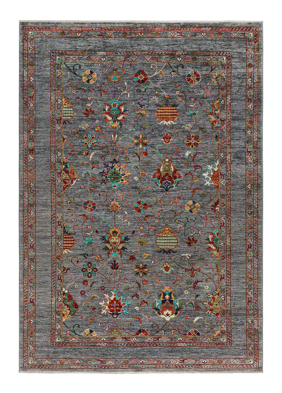 Tappeto Ziegler Decorativo floreale, fatto a mano 250x174cm