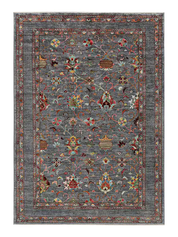 Tappeto Ziegler Decorativo floreale, fatto a mano 249x175cm