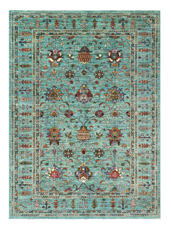 Tappeto Ziegler Decorativo floreale, fatto a mano 240x173cm