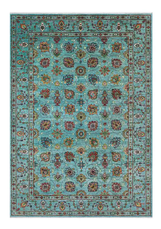 Tappeto Ziegler Decorativo floreale, fatto a mano 241x171cm