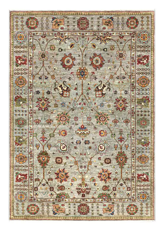 Tappeto Ziegler Decorativo floreale, fatto a mano 245x174cm
