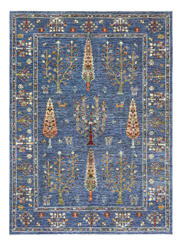 Tappeto Ziegler Decorativo floreale, fatto a mano 246x173cm