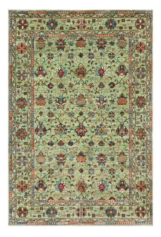 Tappeto Ziegler Decorativo floreale, fatto a mano 353x246cm