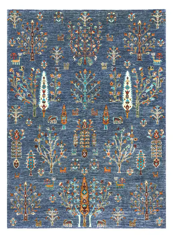 Tappeto Ziegler Decorativo floreale, fatto a mano 209x152cm
