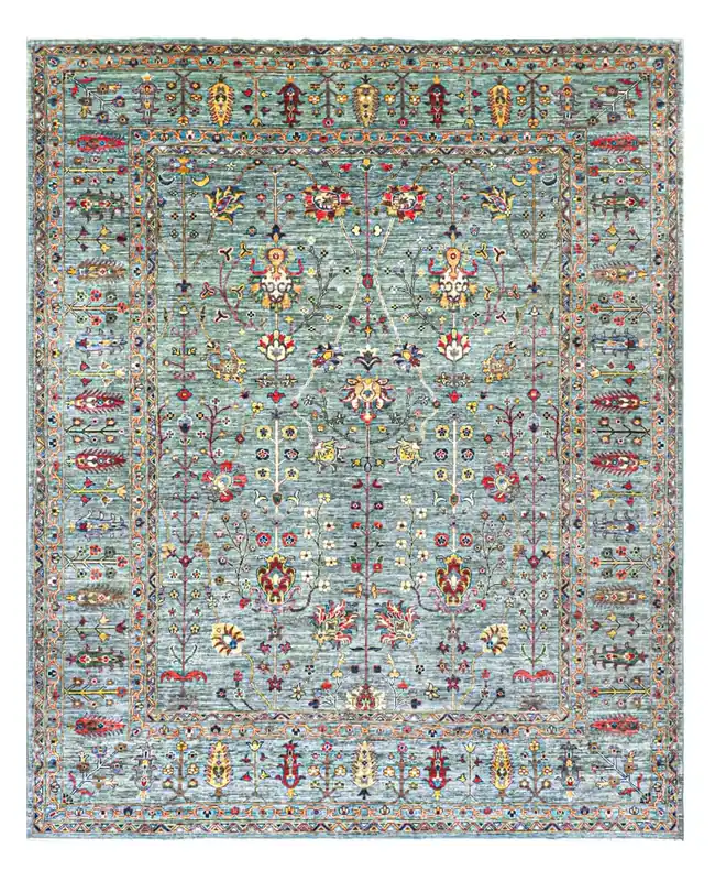Handmade Ziegler Decorative Floral Rug, 295x249cm