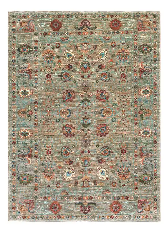 Tappeto Ziegler Decorativo floreale, fatto a mano 296x212cm