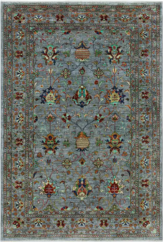 Handmade Ziegler Decorative Floral Rug, 250x168cm
