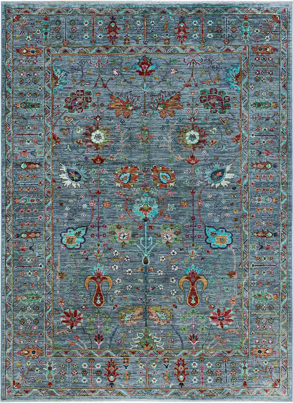 Tappeto Ziegler Decorativo floreale, fatto a mano 249x180cm