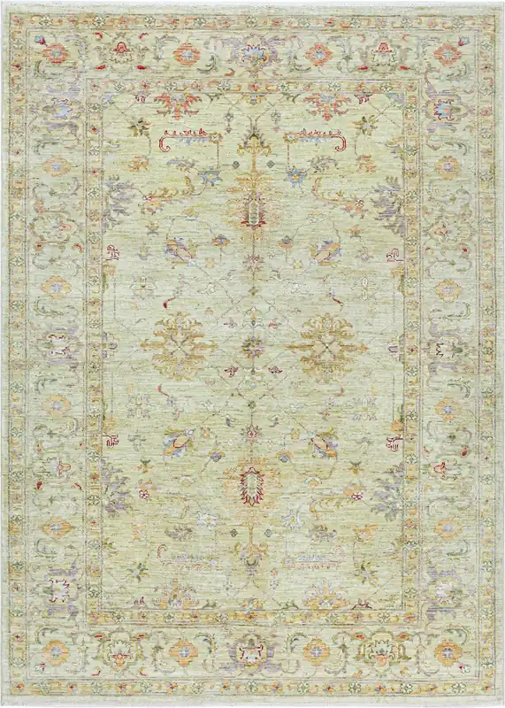 Tappeto Ziegler Decorativo floreale, fatto a mano 252x179cm