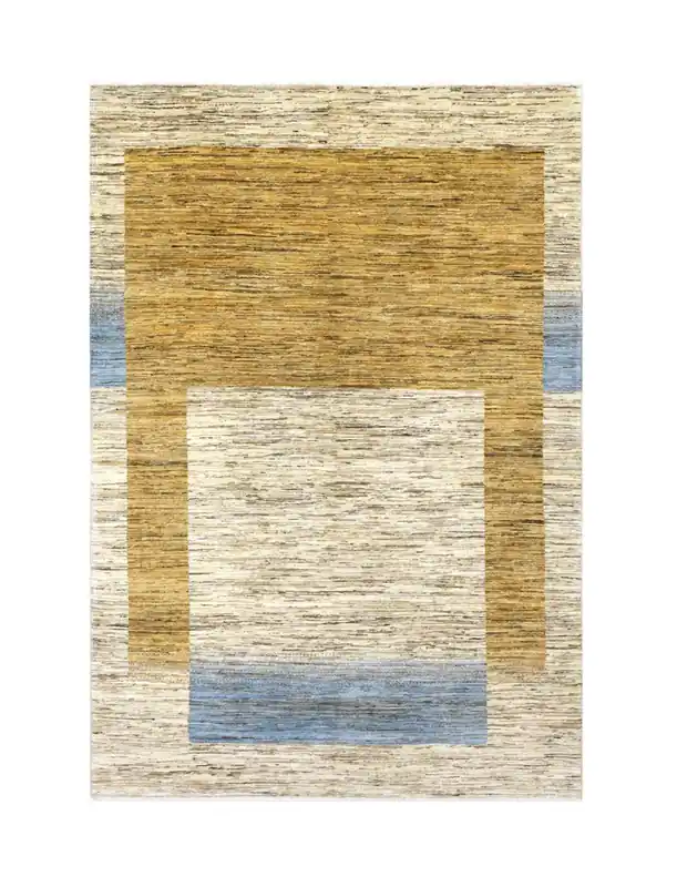 Tappeto Moderno in lana, fatto a mano, design geometrico 228x157cm