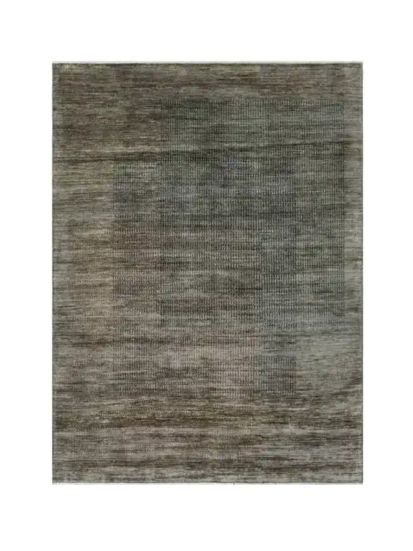Tappeto Moderno in lana, fatto a mano, design geometrico 197x146cm