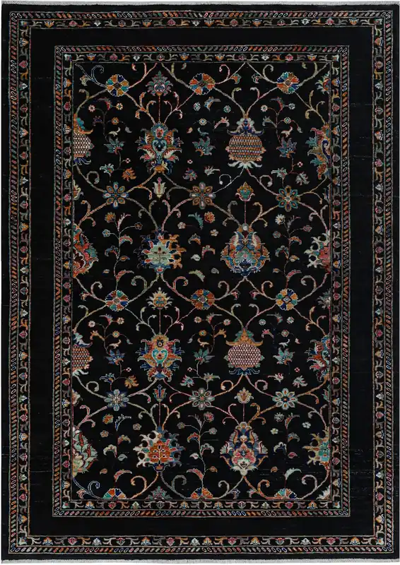 Tappeto Ziegler Decorativo floreale, fatto a mano 236x168cm