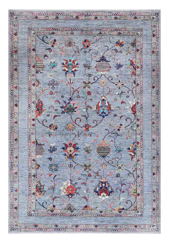 Tappeto Ziegler Decorativo floreale, fatto a mano 247x167cm