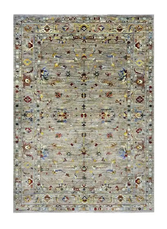 Tappeto Ziegler Decorativo floreale, fatto a mano 351x250cm